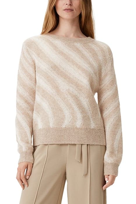 COMMA PULLOVER BROWN by Comma