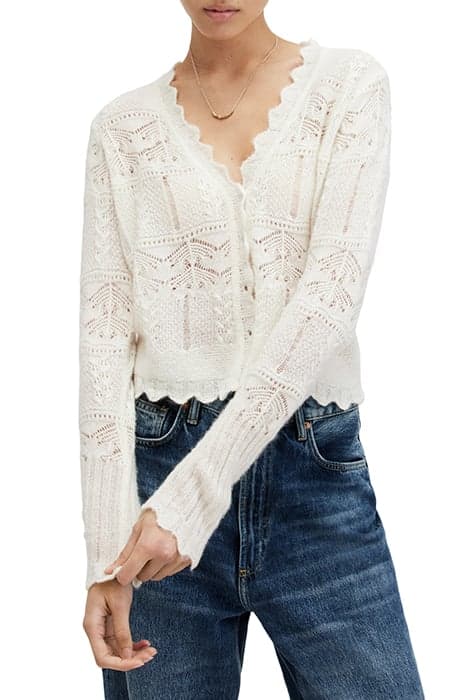 VANESSA CARDIGAN CHALK WHITE by AllSaints