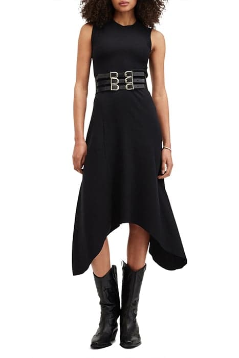 GIA DRESS BLACK by AllSaints