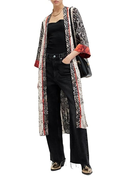 CASA WAIMEA KIMONO BLACK/MULTI by AllSaints