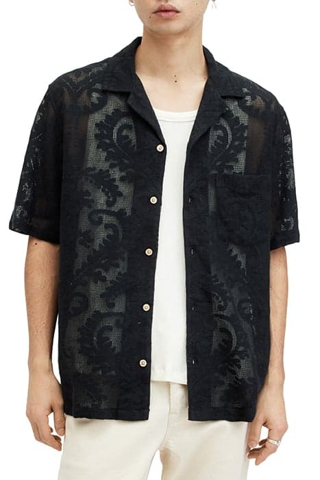 CERRITO SS SHIRT JET BLACK by AllSaints