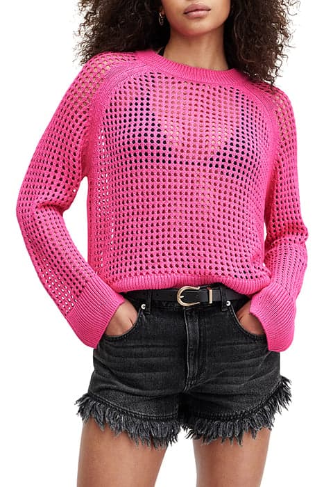 PALOMA CREW NECK HOT PINK by AllSaints