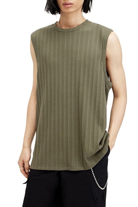 MADISON SL CREW VALLEY GREEN by AllSaints