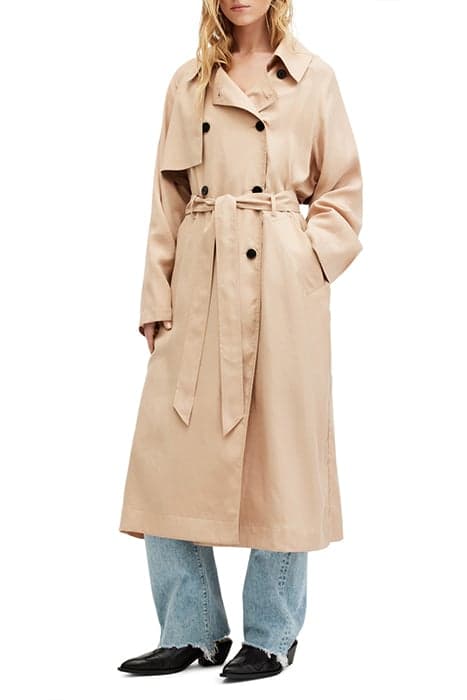 KIKKI TRENCH SESAME BEIGE by AllSaints