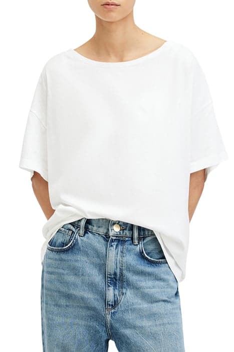 LYDIA TEE WHITE by AllSaints