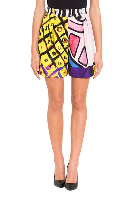 MULTICOLOR CADY SHORTS MULTICOLOR by Moschino