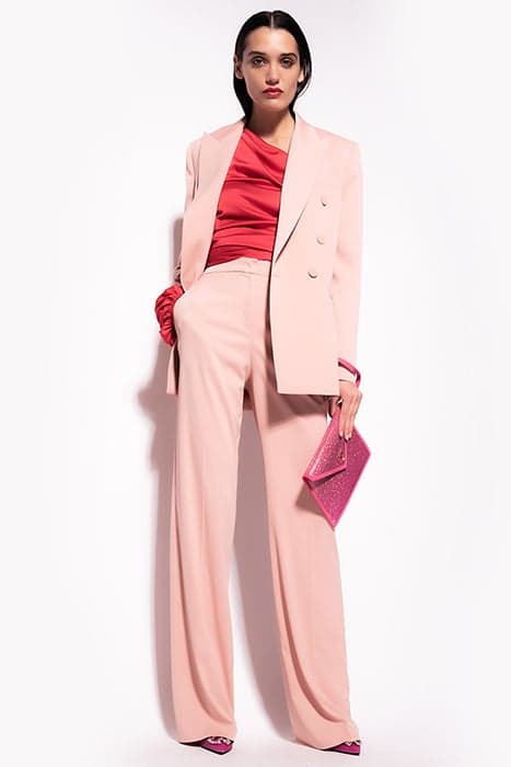 PINTO PANTALONE ENVER SATIN LUCIDO CAMEO ROSE by PINKO