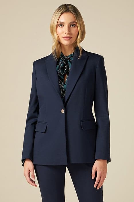 MILAN STITCH BLAZER BLUE by Oltre