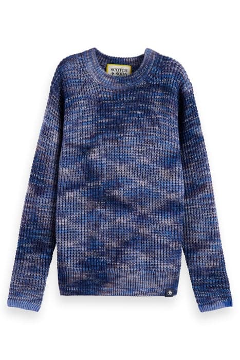 MELANGE CREWNECK PULLOVER NAVY BLUE by Scotch & Soda