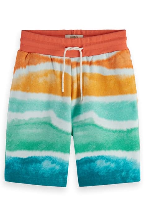 MID-LENGTH - WASHING SWEATSHORTS GRADIENT ALLOVER by Scotch & Soda