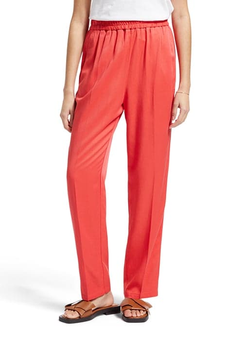 MAIA PULL-ON PANT FIERY ROSE by Scotch & Soda