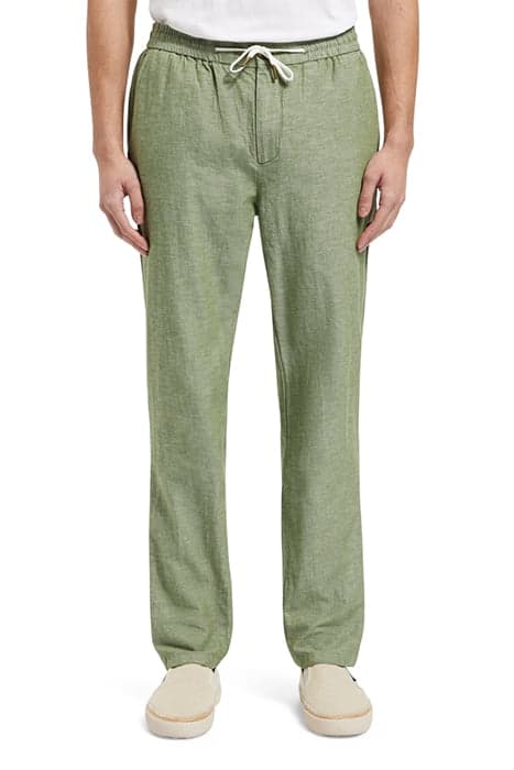 WARREN - STRAIGHT FIT TWILL JO ARMY by Scotch & Soda