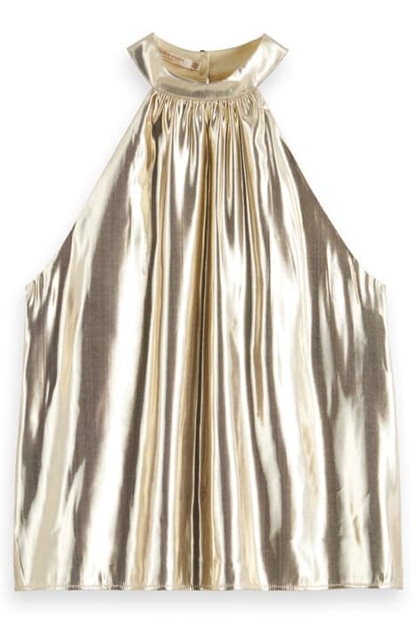 GOLDEN HALTER TOP GOLD by Scotch & Soda