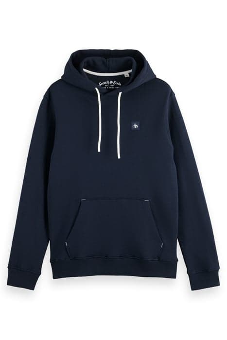 ESSENTIAL LOGO BADGE HOODIE NIGHT by Scotch & Soda