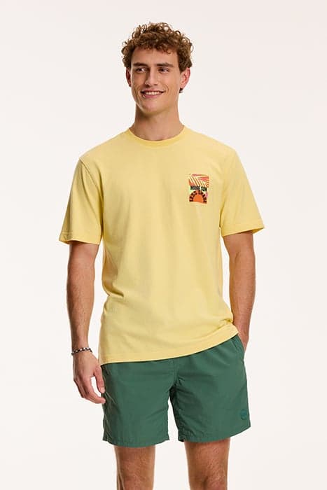 MORE SUN LESS SHADE T-SHIRT SPRING YELLOW by Shiwi