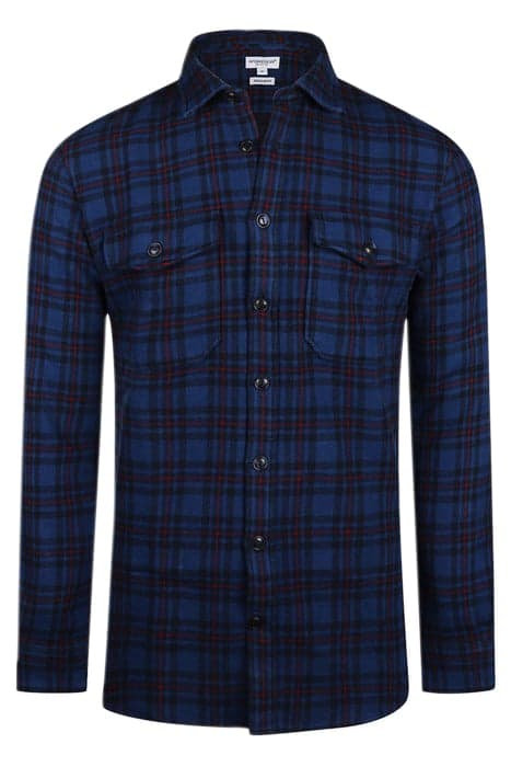 MCG TARTAN OVERSHIRT NAVY by McGregor