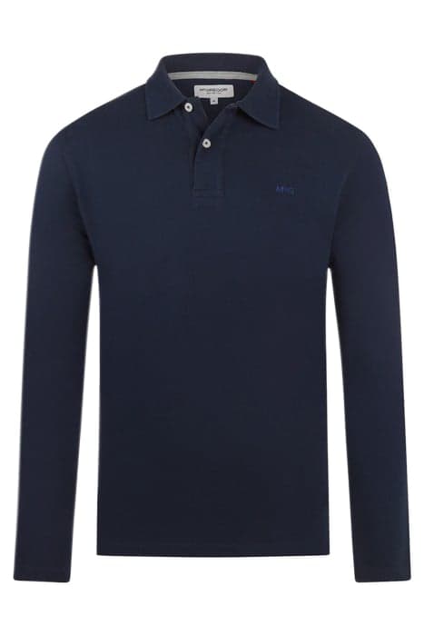 LONG SLEEVE POLO NAVY by McGregor