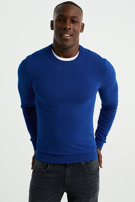 PULLOVER COBALT BLUE by WE Fashion