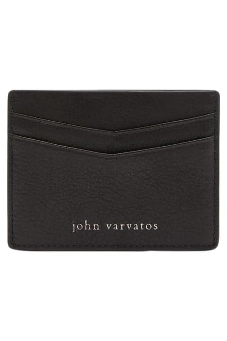 HERITAGE CARD CASE BLACK by John Varvatos