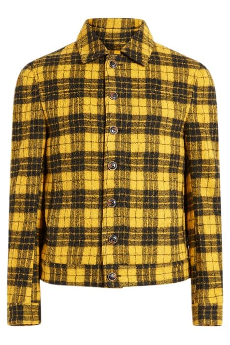 BTN DOWN BLOUSON WITH SEAM POCKETS SIDE CANARY by John Varvatos