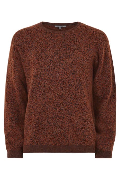 FORSYTH EASY FIT LS MOHAIR CREW NECK WIT COPPER by John Varvatos