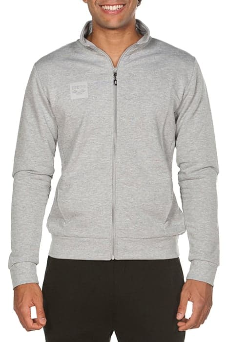 M ESSENTIAL F/Z JACKET MEDIUM GREY MELANGE by Arena