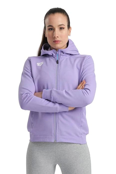 WOMEN'S TEAM HOODED JACKET PANEL LAVANDA by Arena