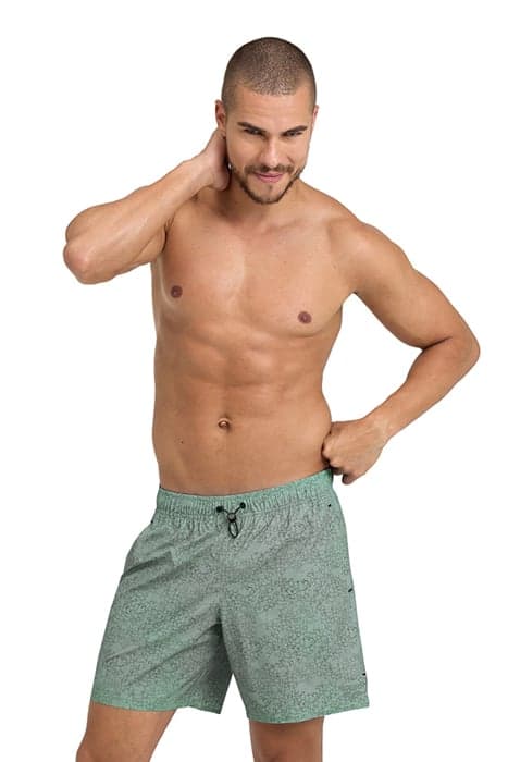 MEN'S ARENA EVO BEACH BOXER AO DARK JADE MULTI by Arena