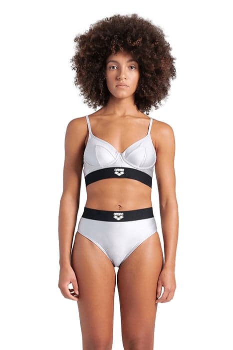 WOMEN'S ARENA BICOLORE ELASTIC BRASSIERE SILVER by Arena