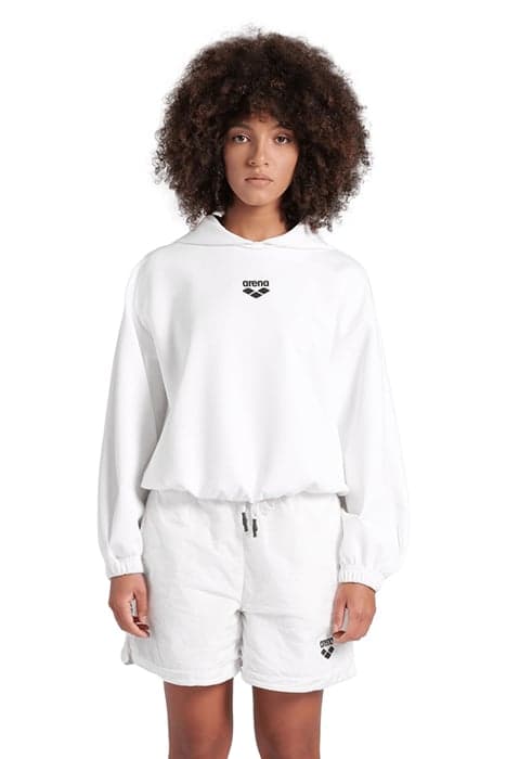 WOMEN'S HOODED SWEAT MPH WHITE by Arena