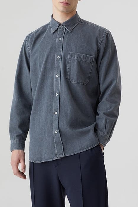 FORMAL ARMY SHIRT MID GREY by Closed