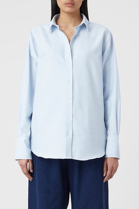 BUTTON DOWN SHIRT BRIGHT OCEAN by Closed