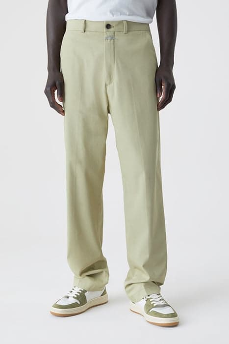 LIVINGTON WIDE PANTS LIGHT MOSS GREEN by Closed