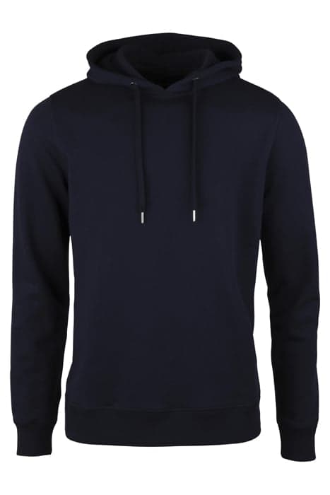 COTTON COLLEGE HOODIE NAVY by Stenströms