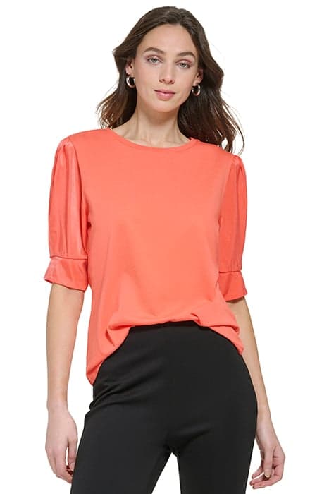 WOMENS KNIT TOP PERSIMMON by DKNY