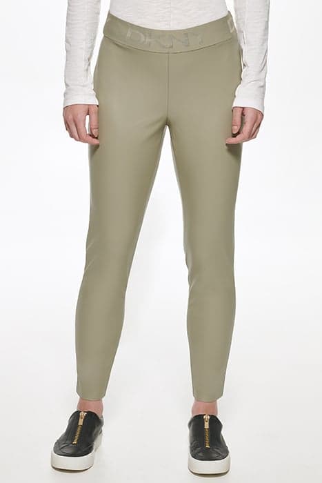 PU PULL ON LEGGINGS THYME by DKNY