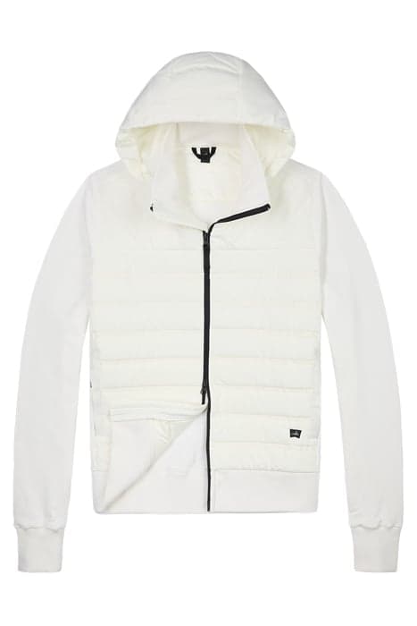 SMITH | QUILTED SWEAT JACKET OFF WHITE by WAHTS