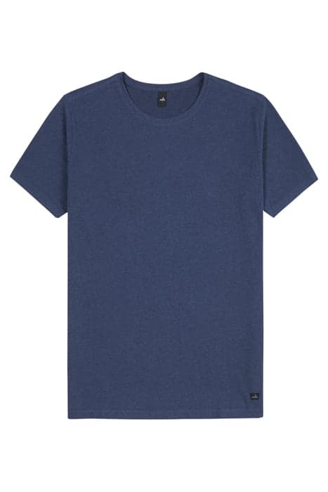 WOODS-CARBON | CREW NECK T-SHIRT DARK NAVY by WAHTS