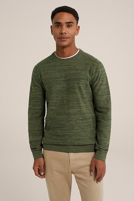 PULLOVER GREEN by WE Fashion