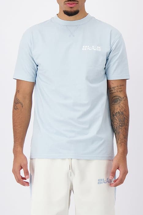 INITIAL TEE BLUE by Black Bananas