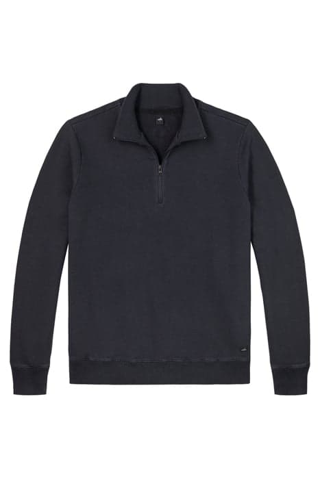 BENNER | HALF ZIP SWEATER DARK NAVY by WAHTS