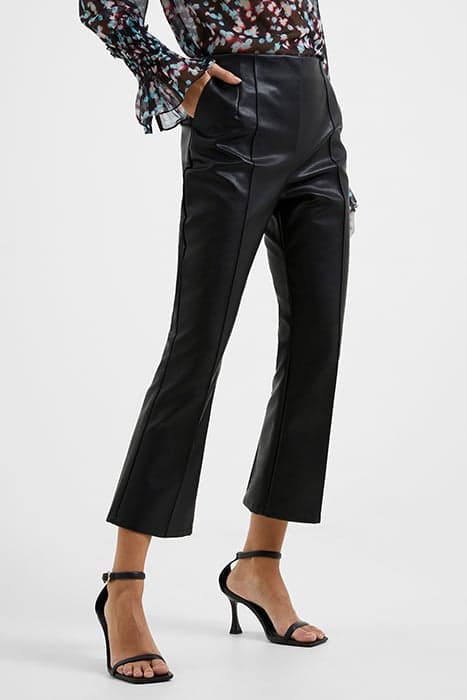 CLAUDIA PU STRETCH TROUSER BLACK by French Connection