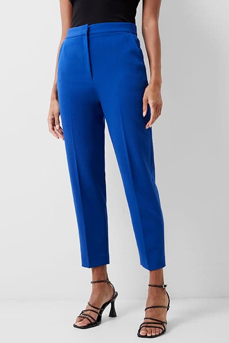 ECHO TAPREED TROUSER BLUE by French Connection