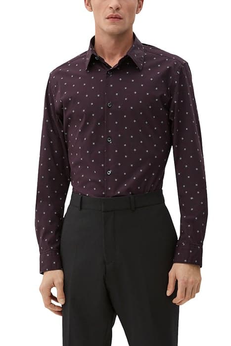 S.OLIVER SHIRTS BURGUNDY by s. Oliver