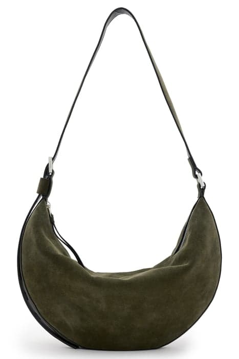 HALF MOON SHOULDER OLIVE GREEN by AllSaints