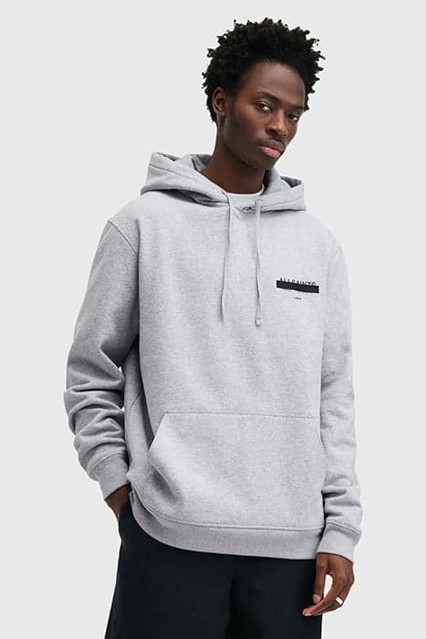 REDACT OTH HOODY GREY MARL by AllSaints