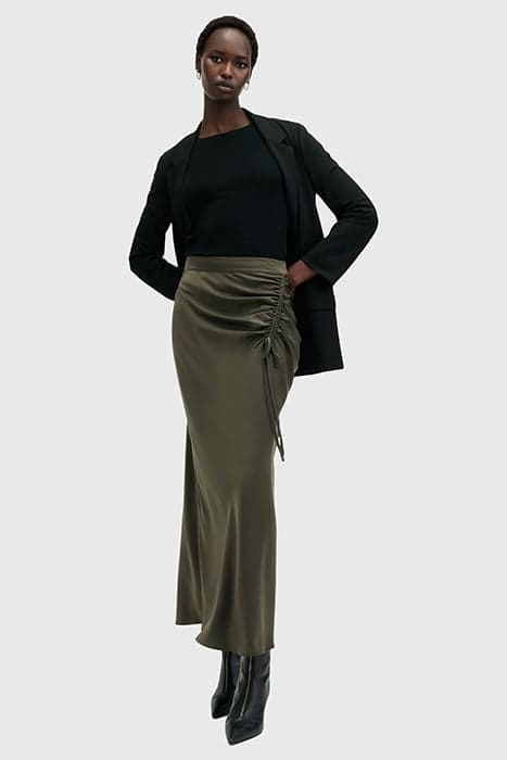 ALEXIA SKIRT TARMAC GREEN by AllSaints