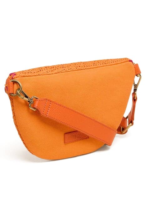 SEBBY MINI RAFFIA SLING BAG BRIGHT ORANGE by White Stuff