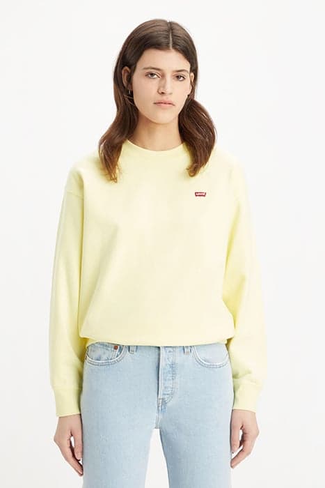 STANDARD CREW POWDERED YELLOW FRENCH TER by Levi's