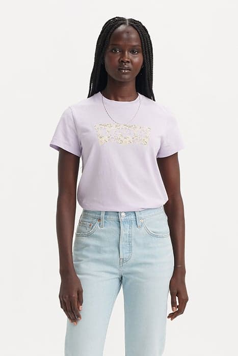 THE PERFECT TEE JANEESAH FLORAL BW FILL by Levi's